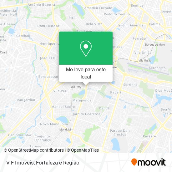 V F Imoveis mapa