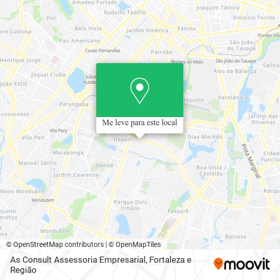 As Consult Assessoria Empresarial mapa