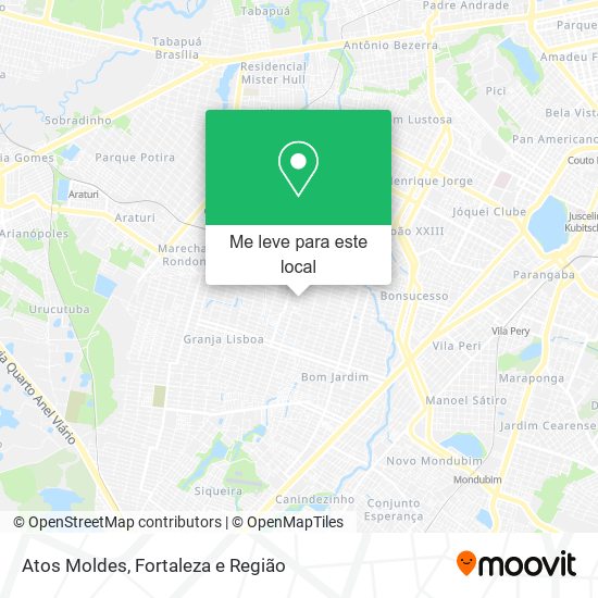 Atos Moldes mapa