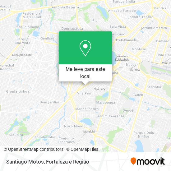 Santiago Motos mapa