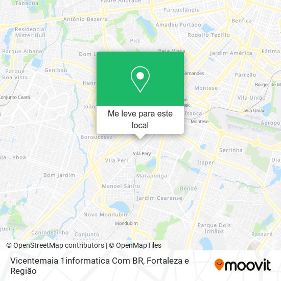 Vicentemaia 1informatica Com BR mapa