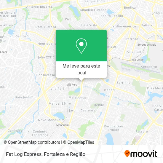 Fat Log Express mapa
