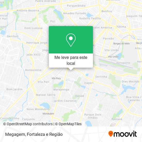 Megagem mapa