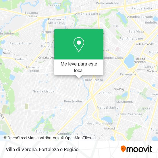 Villa di Verona mapa