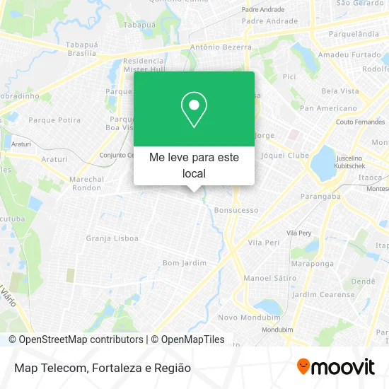 Map Telecom mapa