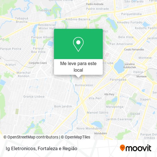 Ig Eletronicos mapa