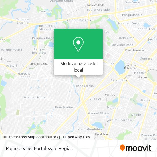 Rique Jeans mapa