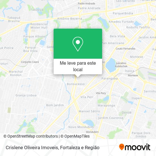 Crislene Oliveira Imoveis mapa