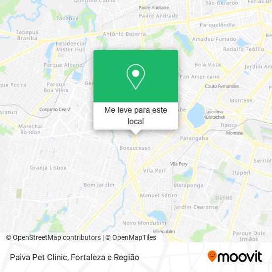 Paiva Pet Clinic mapa