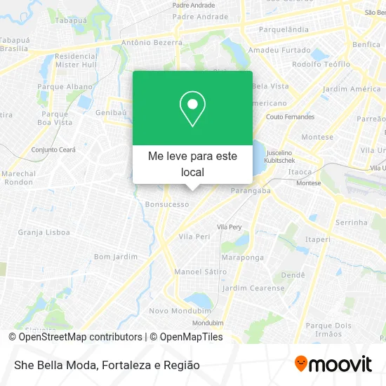 She Bella Moda mapa