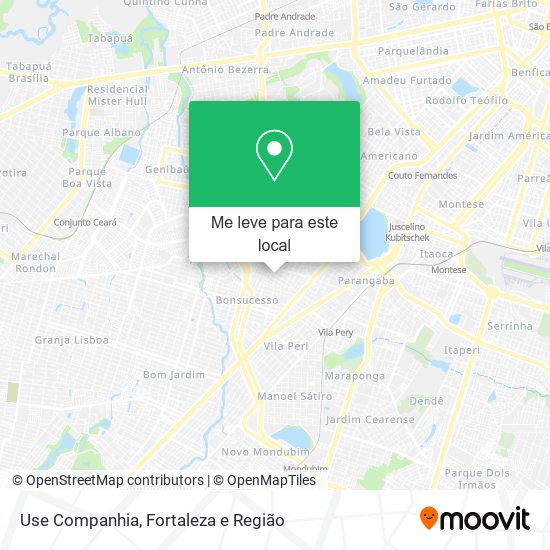 Use Companhia mapa