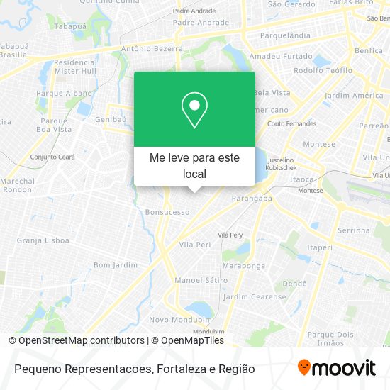 Pequeno Representacoes mapa