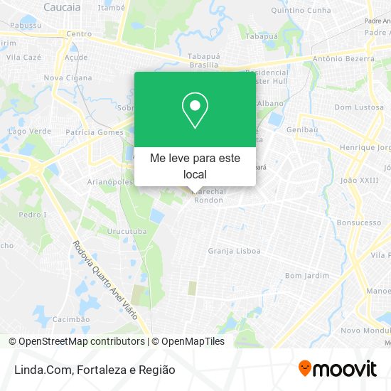 Linda.Com mapa