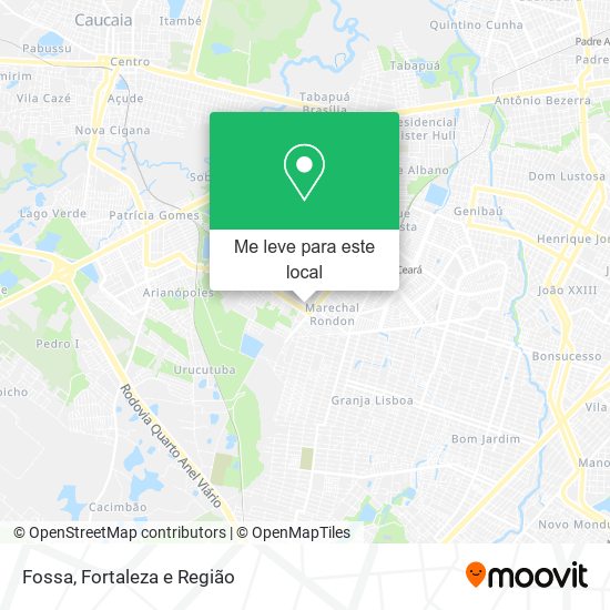 Fossa mapa