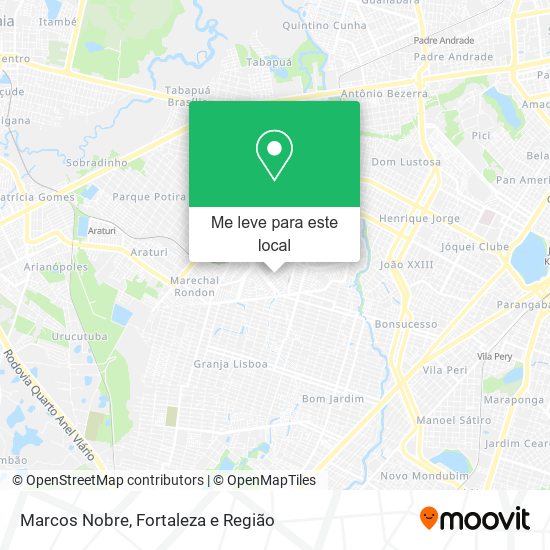 Marcos Nobre mapa