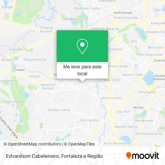 Edvanilson Cabeleireiro mapa