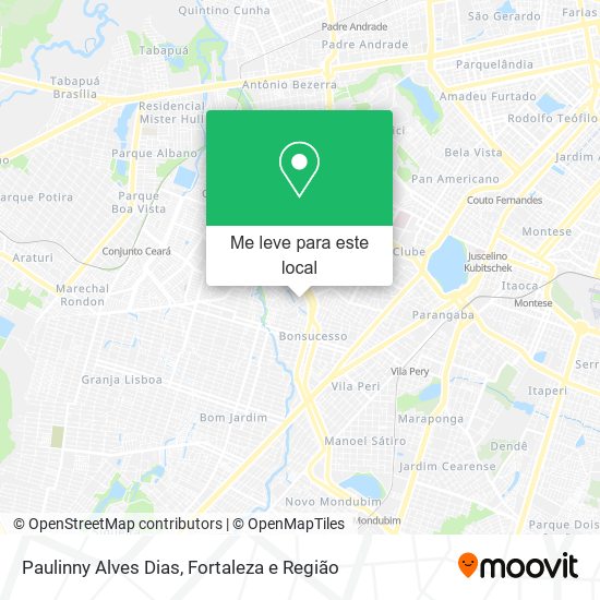 Paulinny Alves Dias mapa