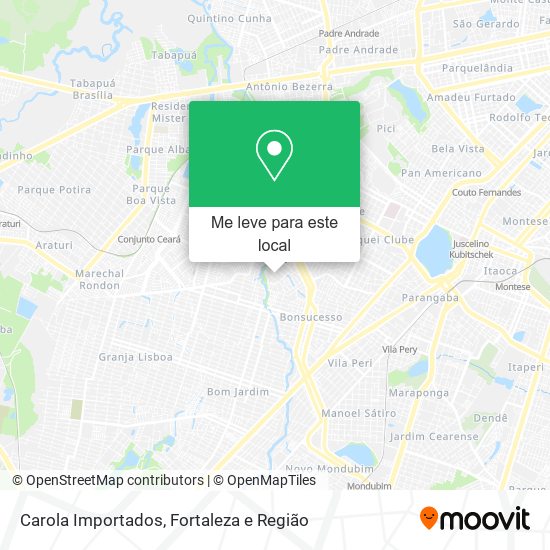 Carola Importados mapa