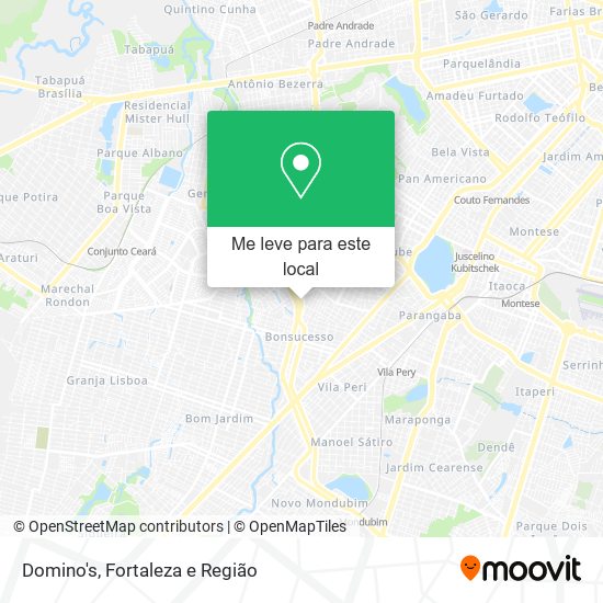 Domino's mapa