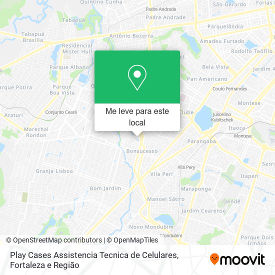 Play Cases Assistencia Tecnica de Celulares mapa