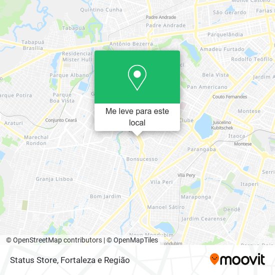 Status Store mapa