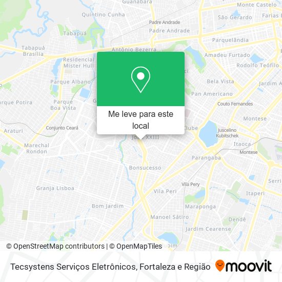 Tecsystens Serviços Eletrônicos mapa