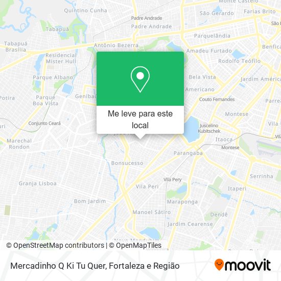 Mercadinho Q Ki Tu Quer mapa