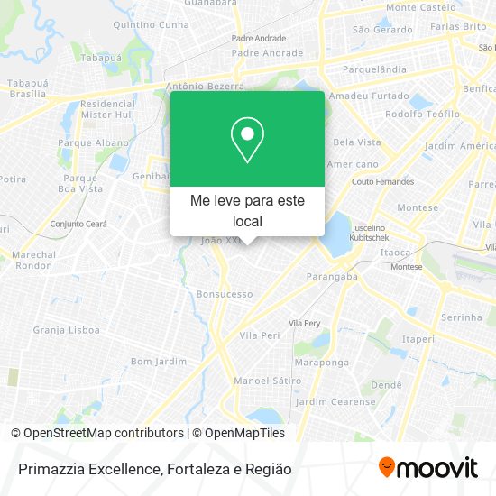 Primazzia Excellence mapa