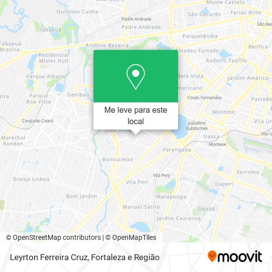 Leyrton Ferreira Cruz mapa