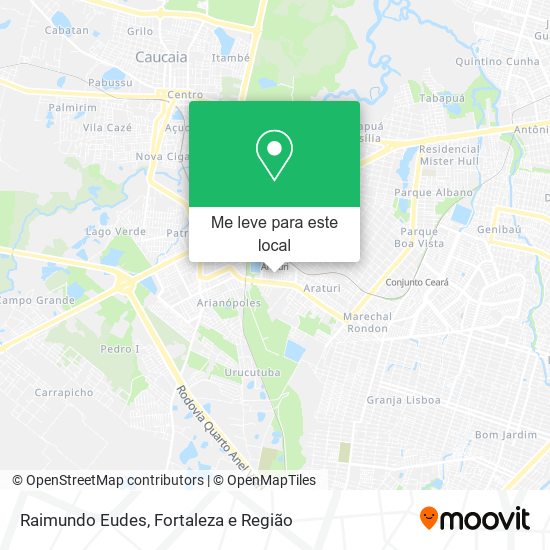 Raimundo Eudes mapa