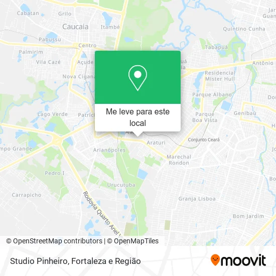 Studio Pinheiro mapa