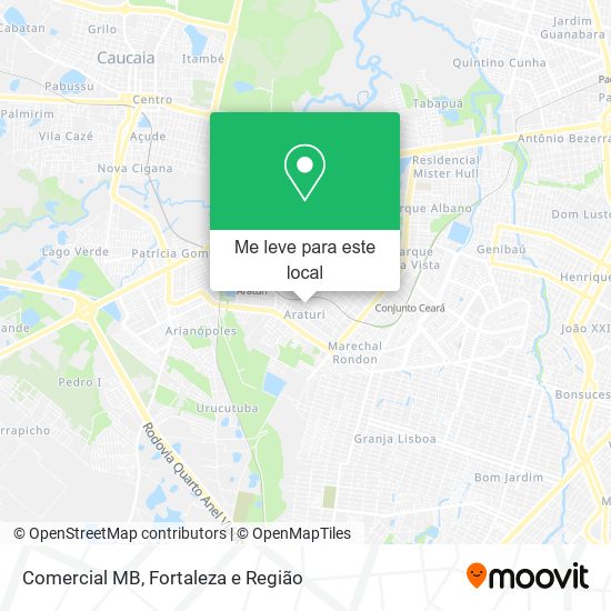 Comercial MB mapa