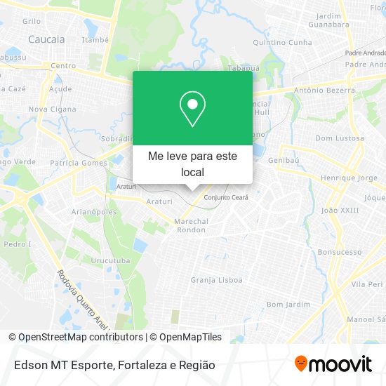 Edson MT Esporte mapa