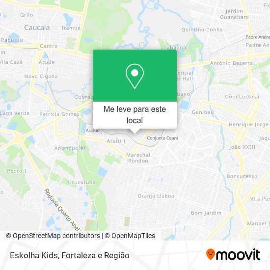 Eskolha Kids mapa