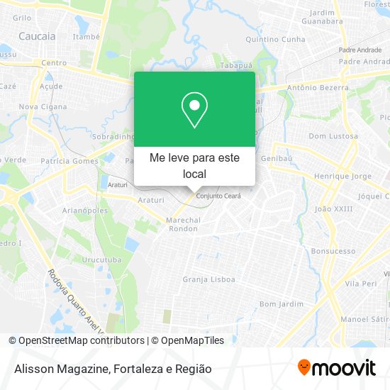 Alisson Magazine mapa