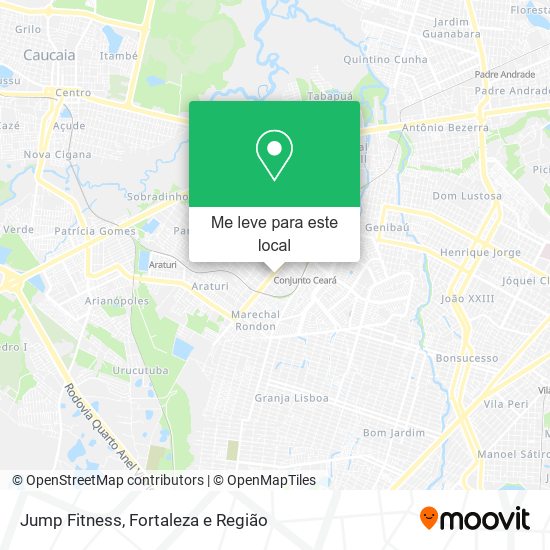 Jump Fitness mapa