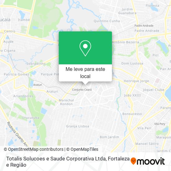 Totalis Solucoes e Saude Corporativa Ltda mapa