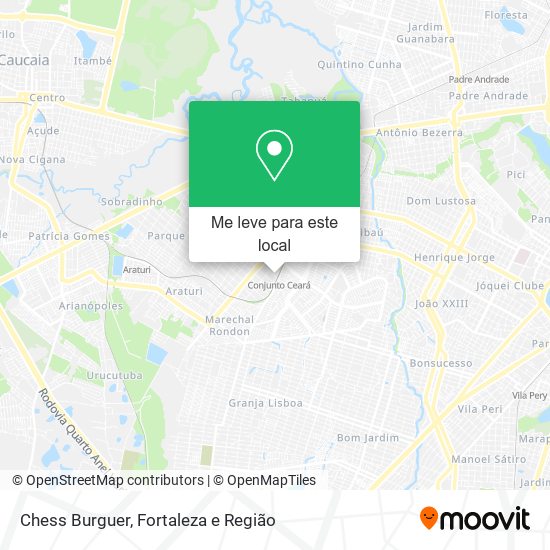 Chess Burguer mapa