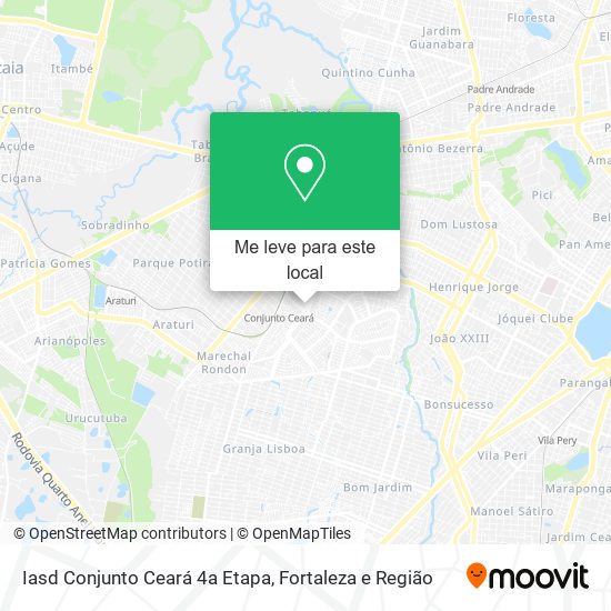 Iasd Conjunto Ceará 4a Etapa mapa