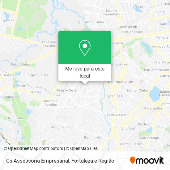 Cs Assessoria Empresarial mapa