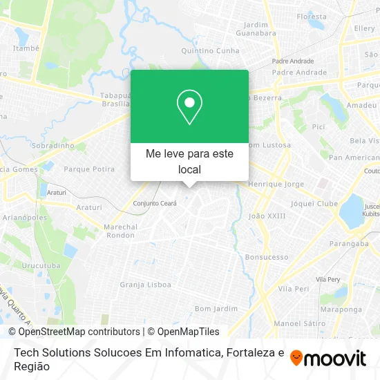 Tech Solutions Solucoes Em Infomatica mapa