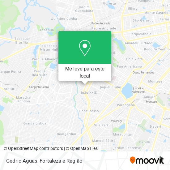 Cedric Aguas mapa