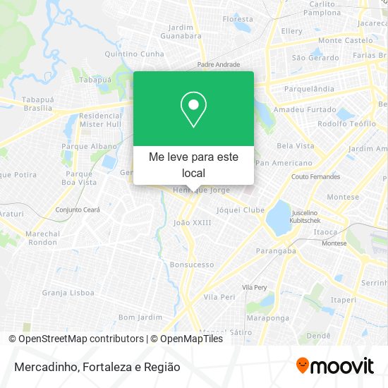 Mercadinho mapa