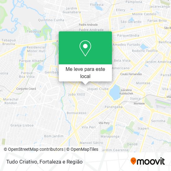 Tudo Criativo mapa