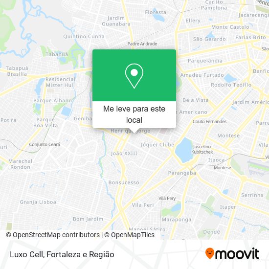 Luxo Cell mapa