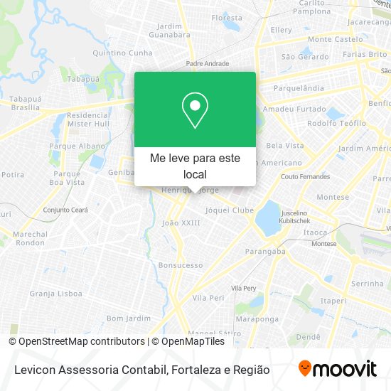 Levicon Assessoria Contabil mapa