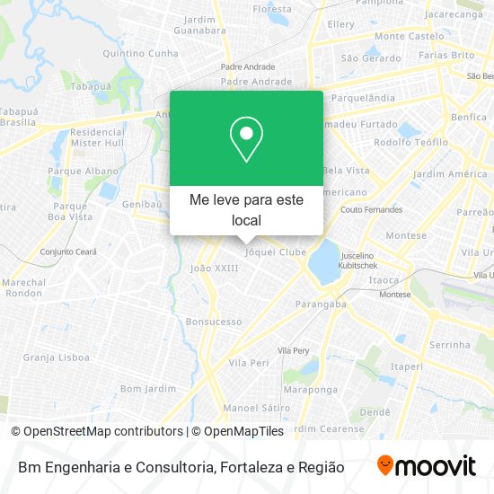 Bm Engenharia e Consultoria mapa