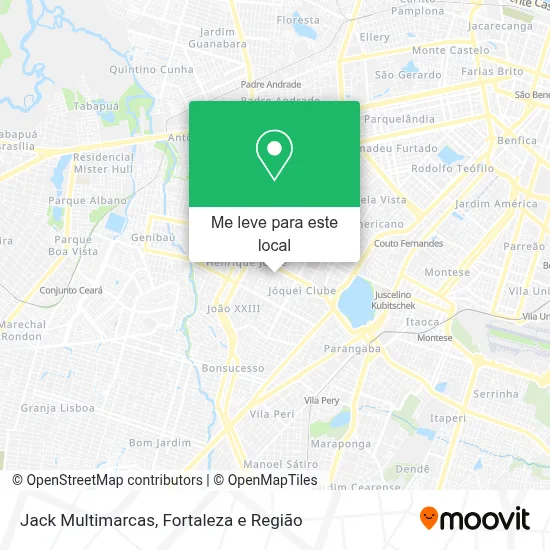 Jack Multimarcas mapa