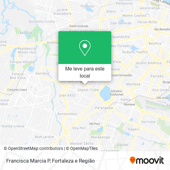 Francisca Marcia P mapa