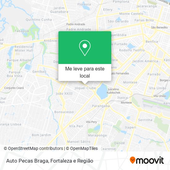 Auto Pecas Braga mapa